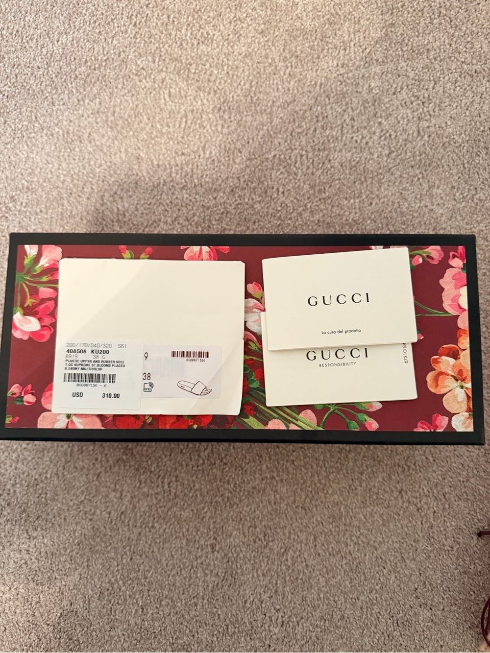 Gucci Bloom Slides – EU Size 38 US size 8 - Picture 7 of 9